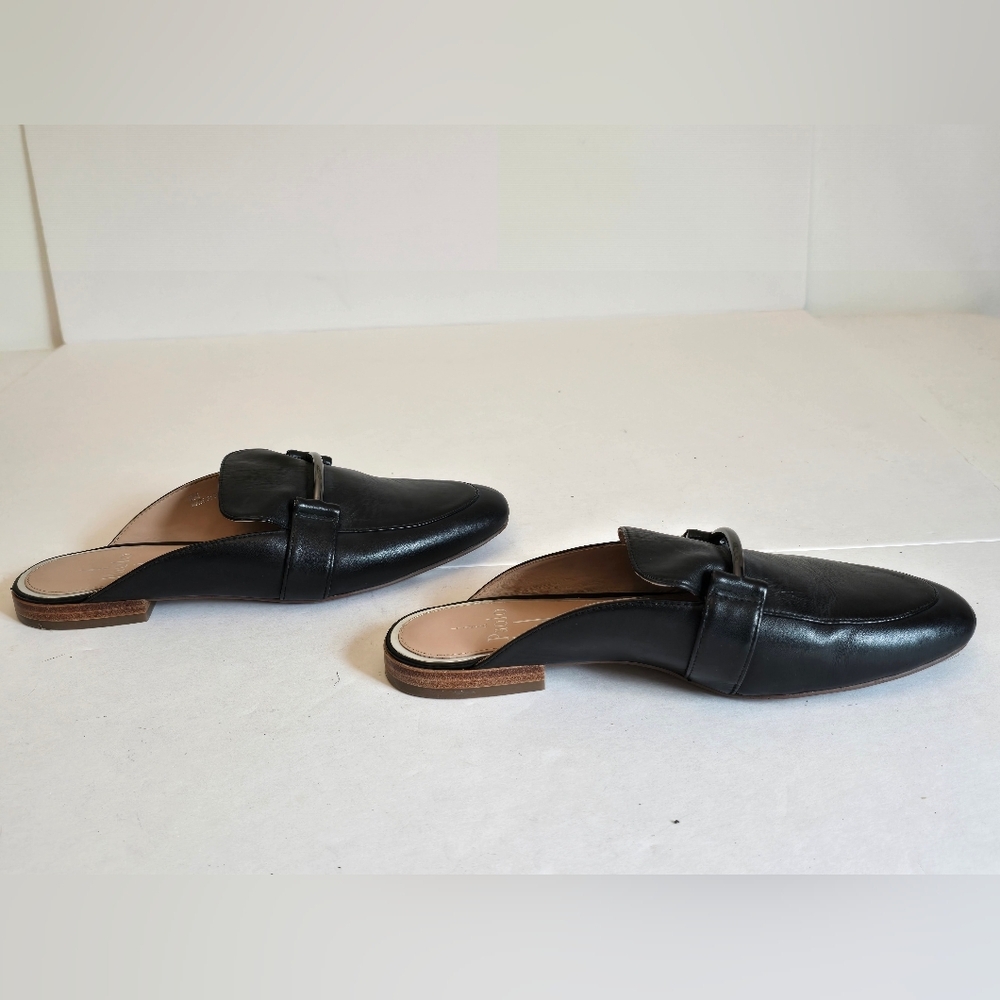 Linea Paolo Women's  Slip on Sliders Sandals Black Size 8 - Picture 11 of 13
